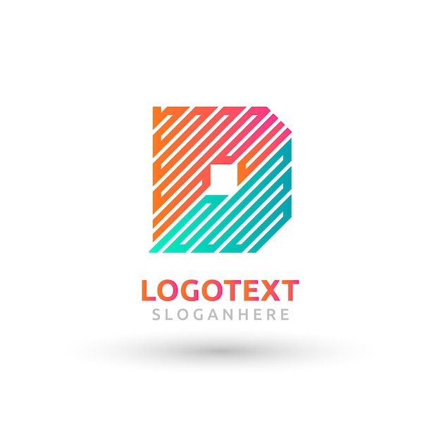 logo della lettera D