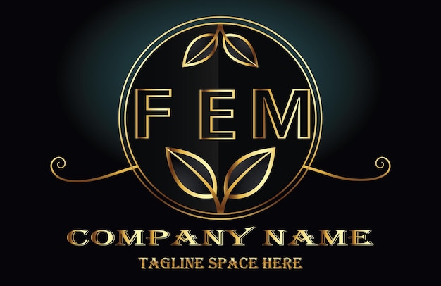 Logo della lettera FEM