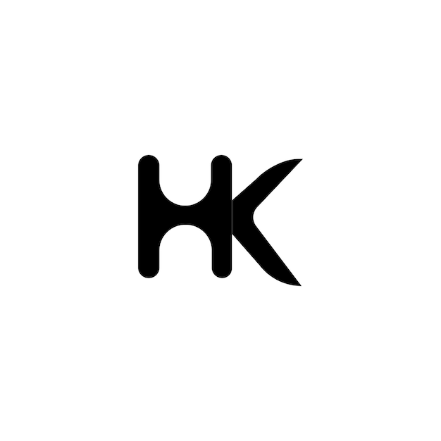 Logo della lettera HK