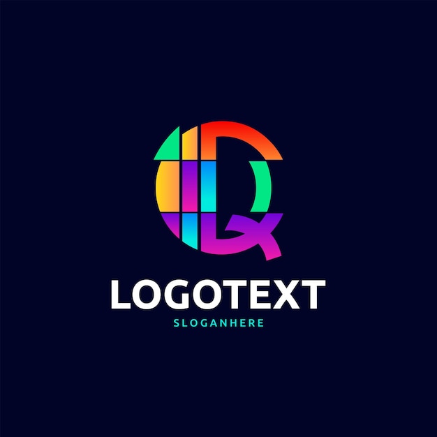 logo della lettera Q