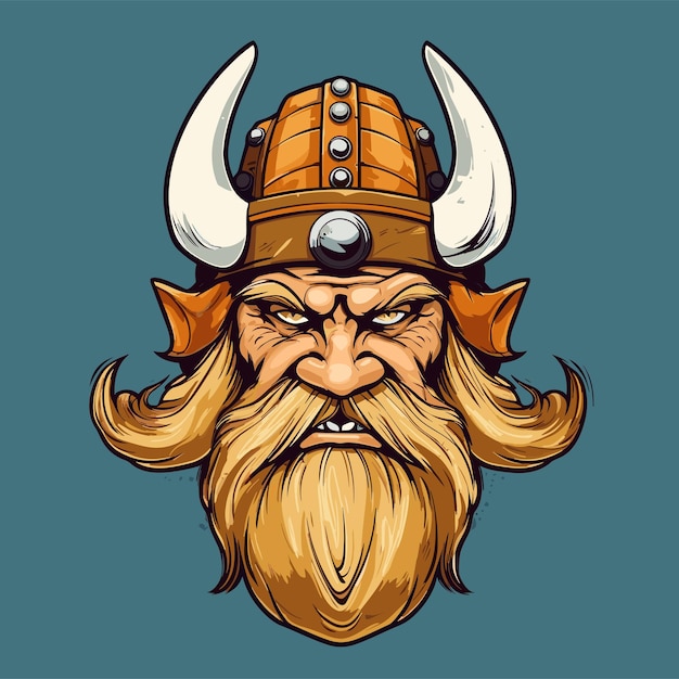 Logo della mascotte viking di Esport