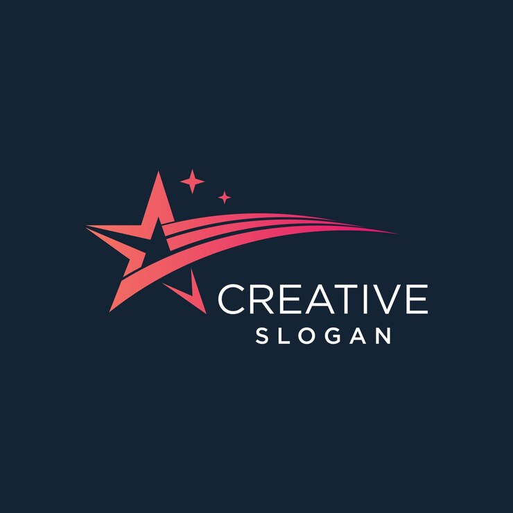 Vettore logo della stella design concetto creativo stile unico premium vector parte 1