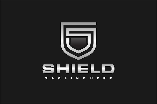 Logo dello scudo della lettera S