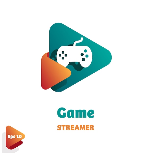 Logo dello streamer di gioco