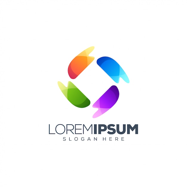 Logo design colorato