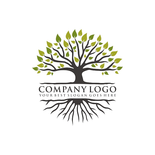 logo design dell'albero