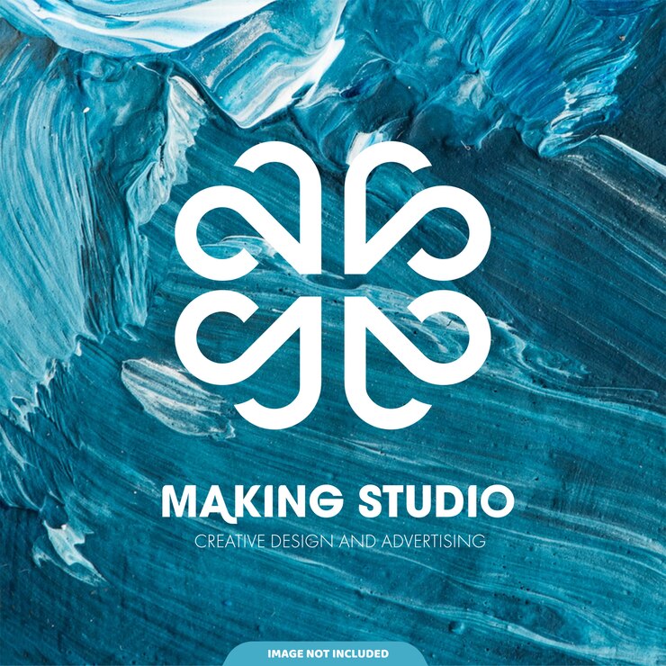 Vettore logo di design studio