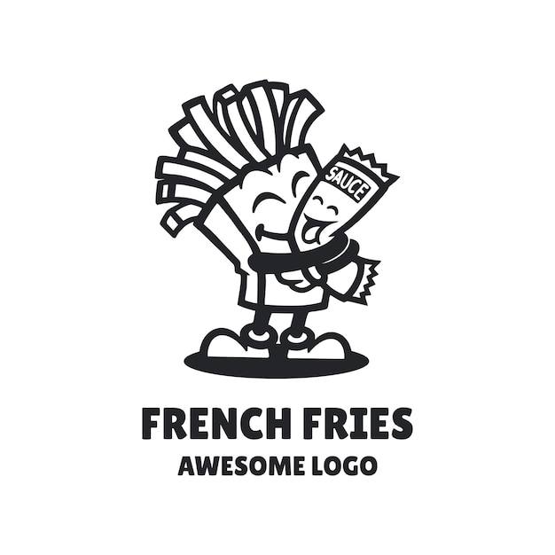 Logo di patatine fritte