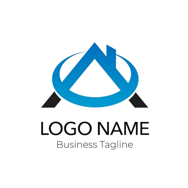 Logo di Real Estate Blue Company Brand Business