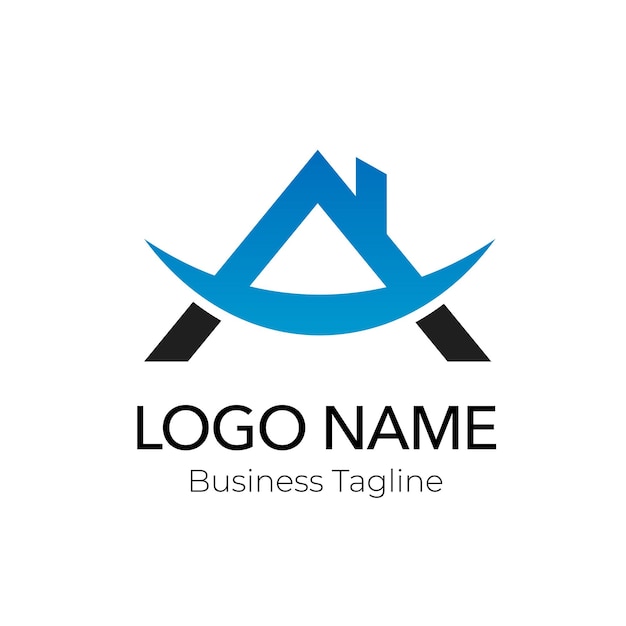 Logo di Real Estate Blue Company Brand Business