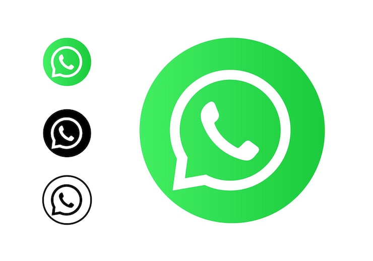 Logo di WhatsApp download gratuito marcatore di WhatsApp icona gratuita vettore di icona di WhatsApp