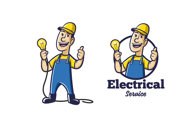 Logo elettrico retrò