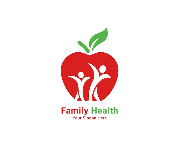 Logo Family Health, logo Apple