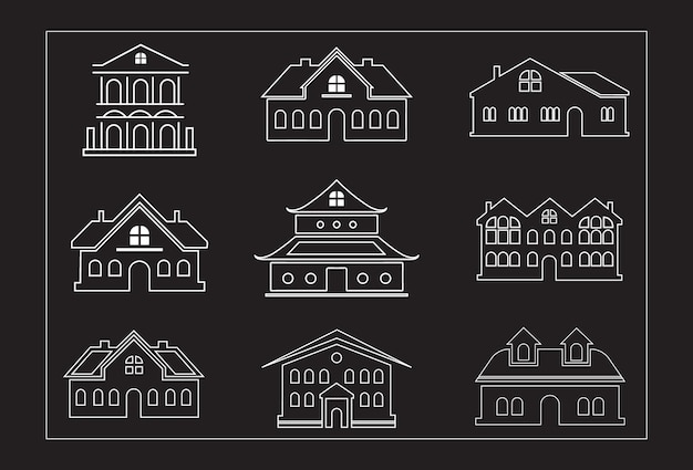 Logo immobiliare o China Home Logo Design