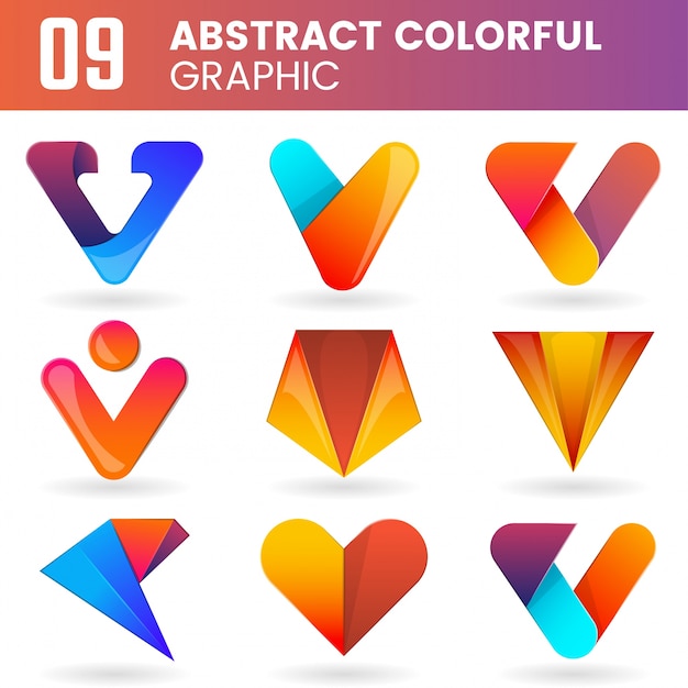 Logo moderno Minimal Vector per banner