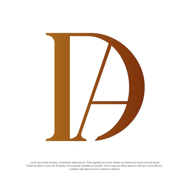 Logo monogramma DA