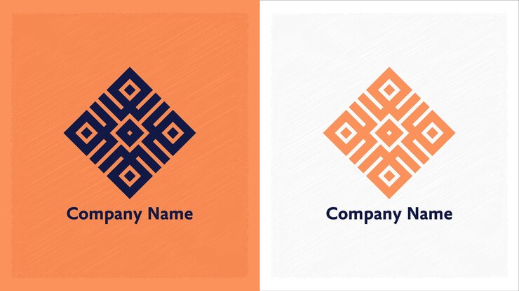 Logo rettangolare premium
