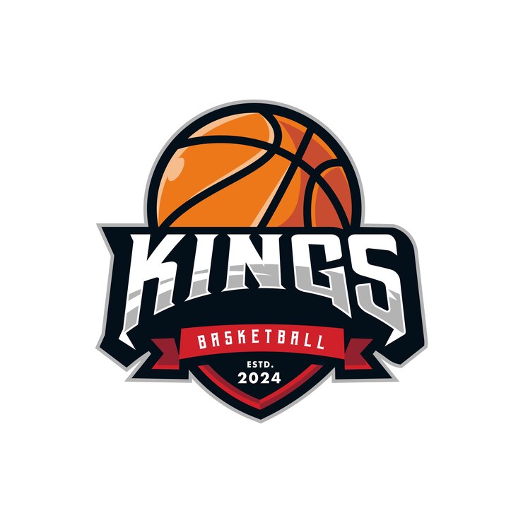 Logo sportivo della squadra di basket dei Kings