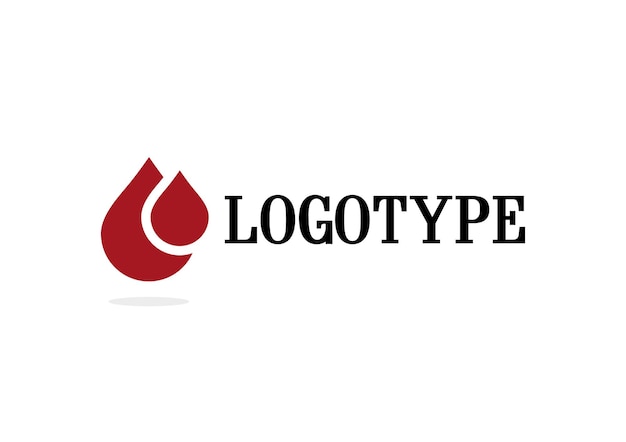 Logo vettoriale goccia