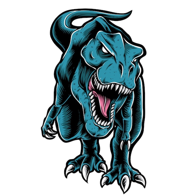 Logo vettoriale T-rex