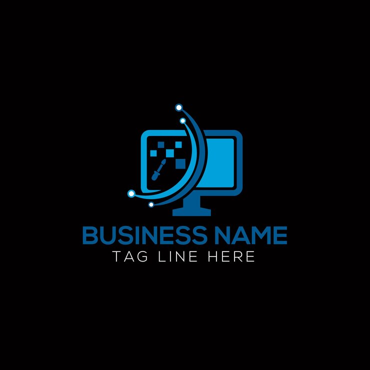 Vettore logotipo dell'azienda tecnologica