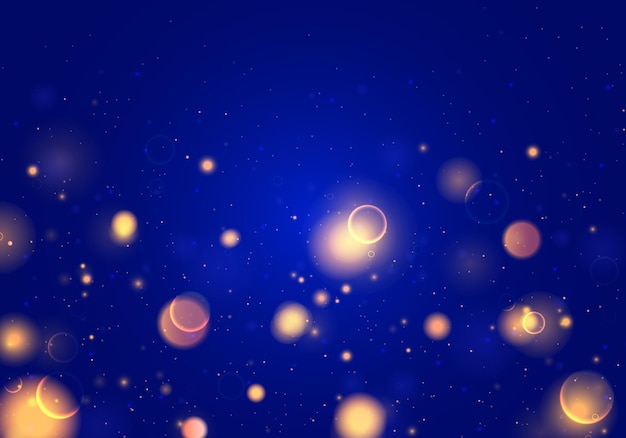 Luce bokeh sfocata