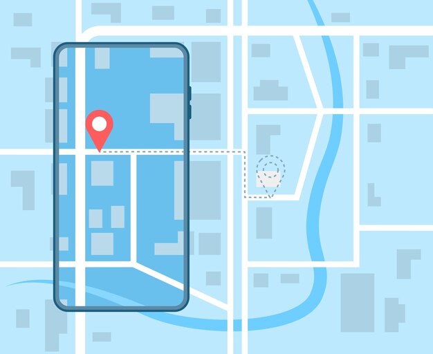 Luogo indicato sulla mappa che abbiamo spostato