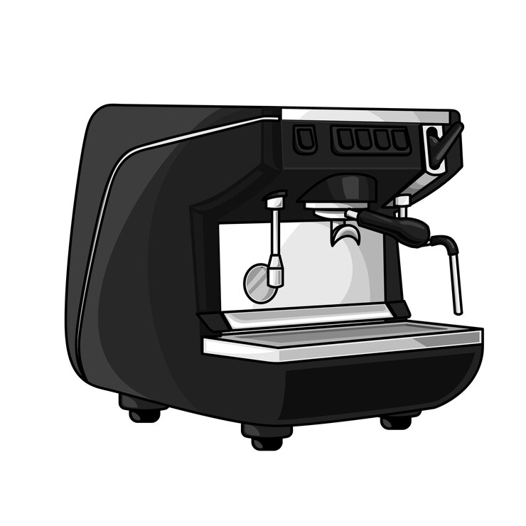 Vettore macchina per il caffè