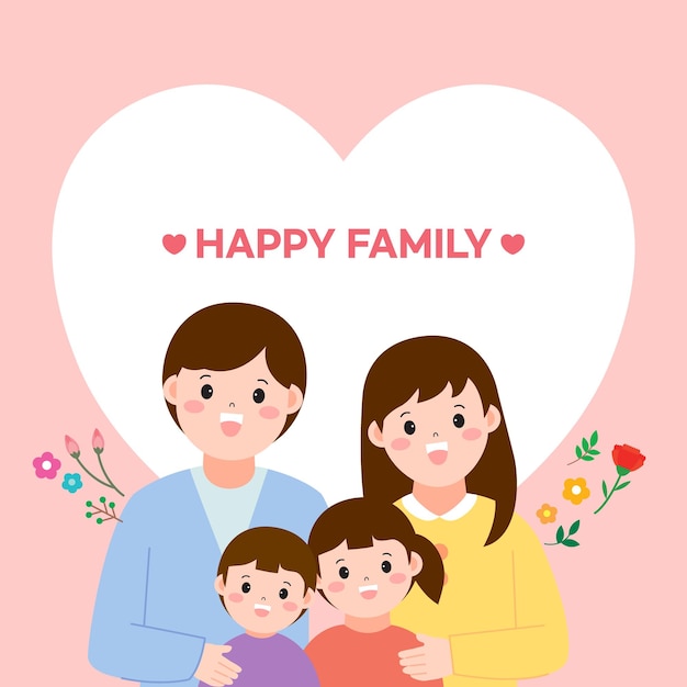 Maggio Mese della Famiglia Famiglia felice