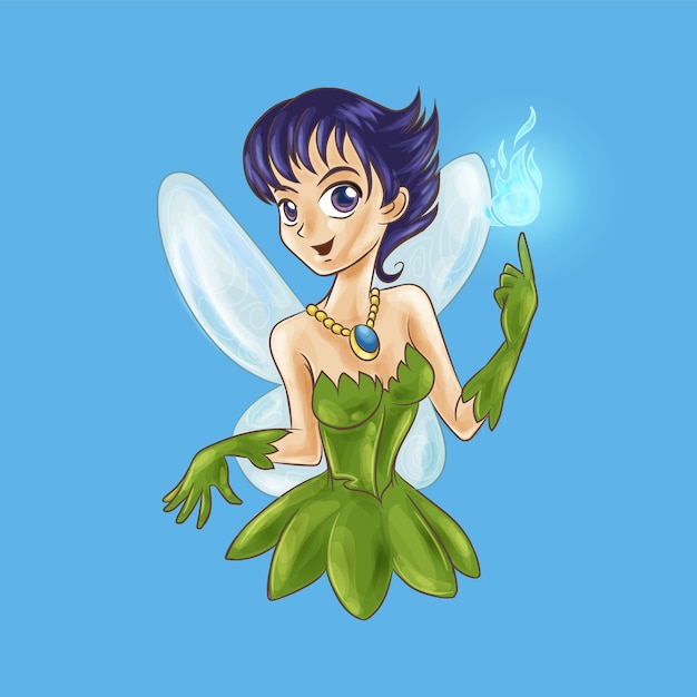 Magic Faerie Character