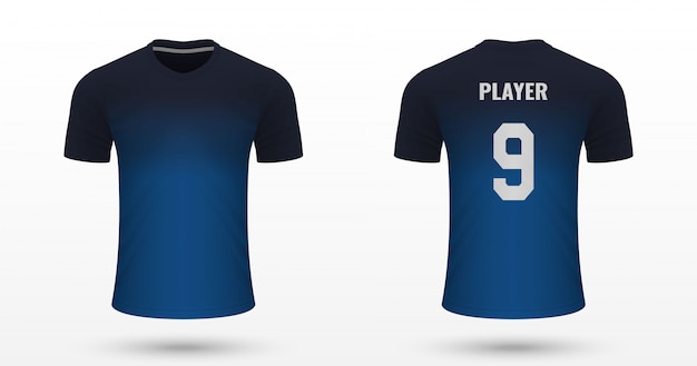 Maglia da calcio realistica