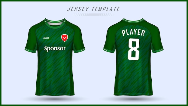 Maglia da calcio verde da calcio