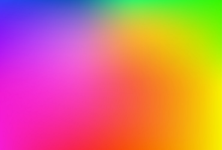 Vettore maglia sfumata sfocato sfondo in morbidi colori dell'arcobaleno.