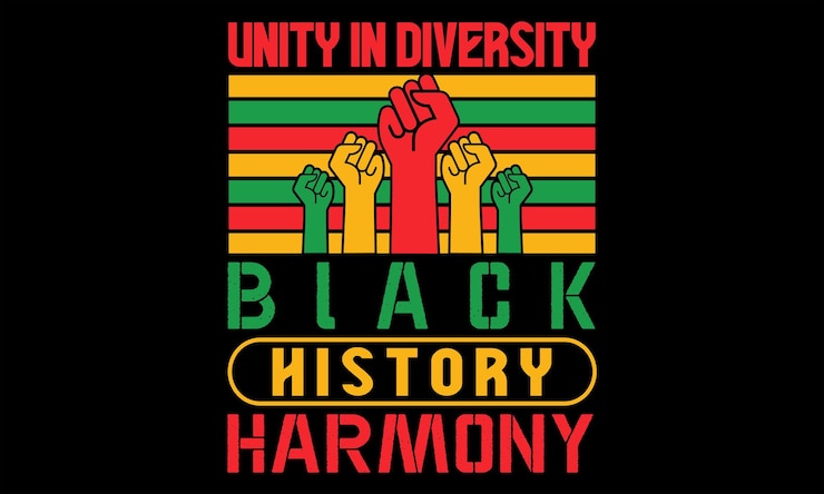 Vettore maglietta del black history month day design calligrafia a mano illustrazione vettoriale per stampe su borse