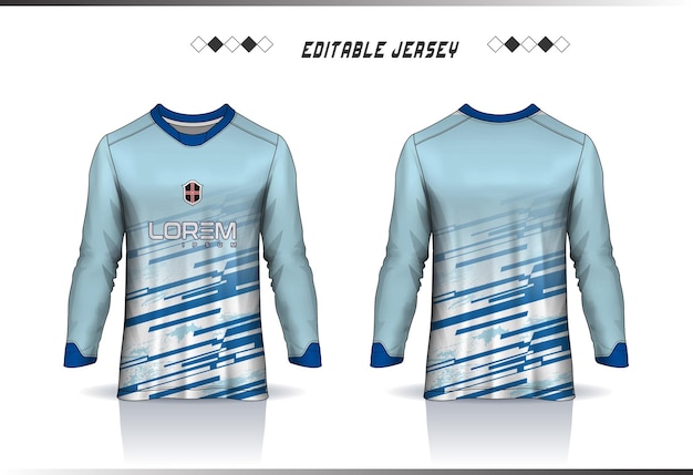 maglietta sportiva maglietta da calcio maglietta di club design manica da gioco sfondo astratto