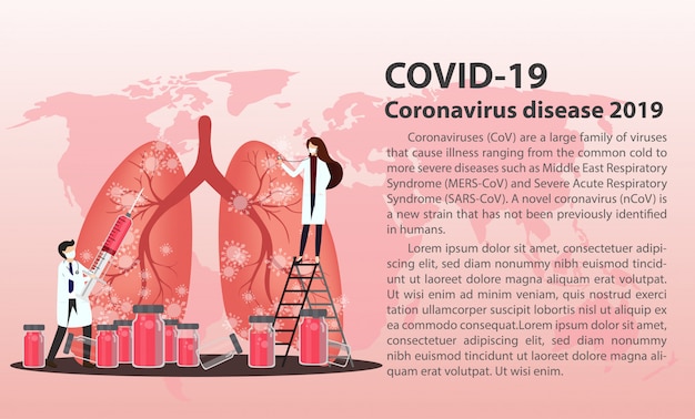 Malattia di coronavirus (COVID-19). Concetto di consultazione medica.