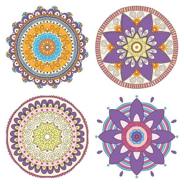 mandala collezione colorata