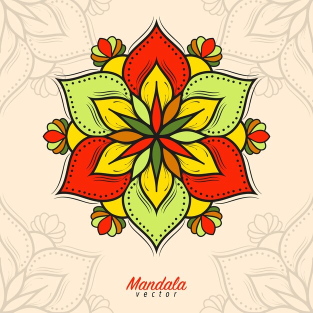 Mandala colorato