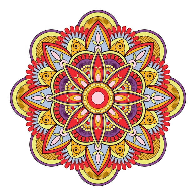 Mandala colorato