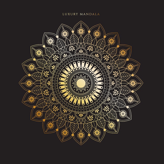 Mandala disegnata a mano vettoriale Mandala etnica con ornamento tribale colorato Isolato Bright