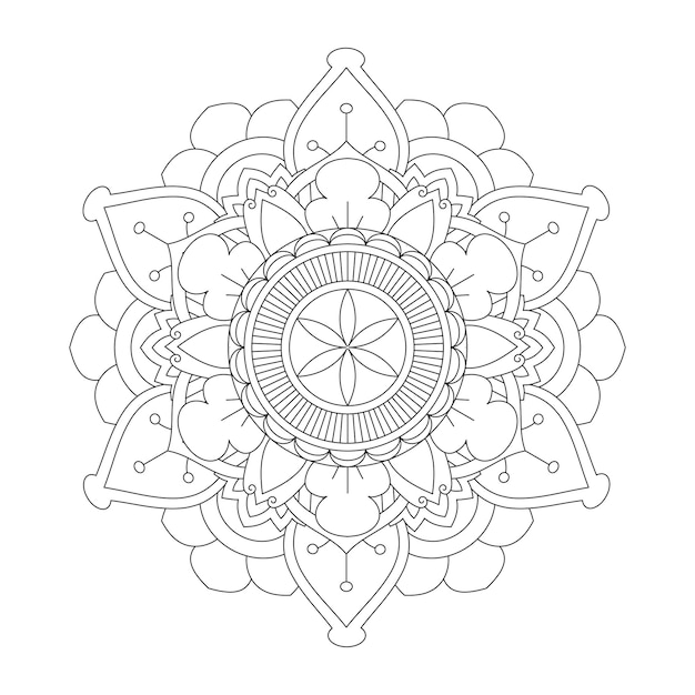 Mandala facilmente modificabile e ridimensionabile