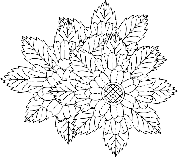 Mandala fiore