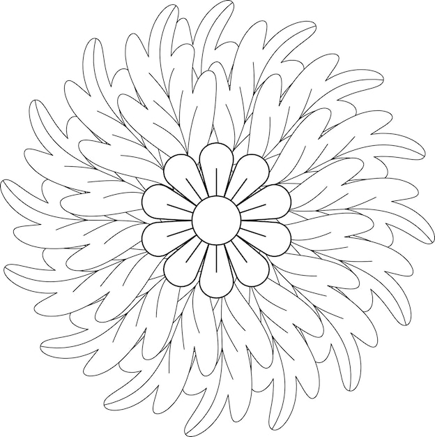Mandala fiore