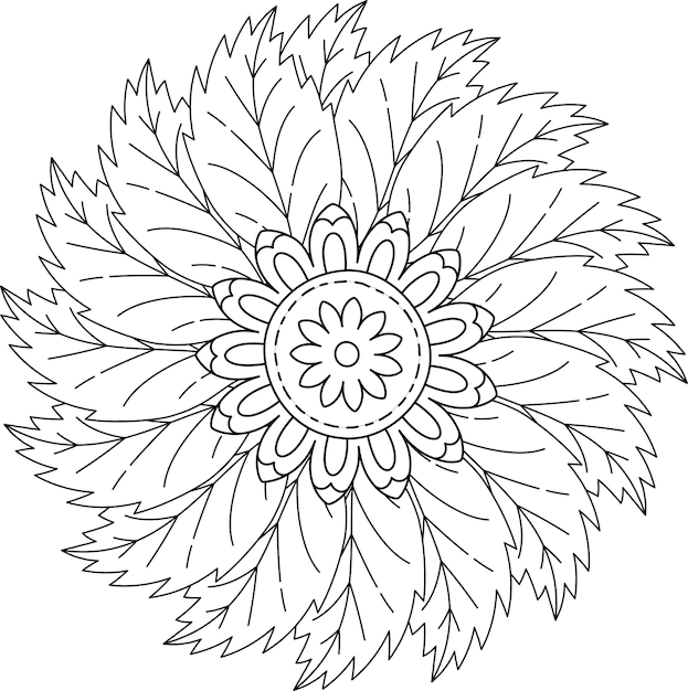 Mandala fiore