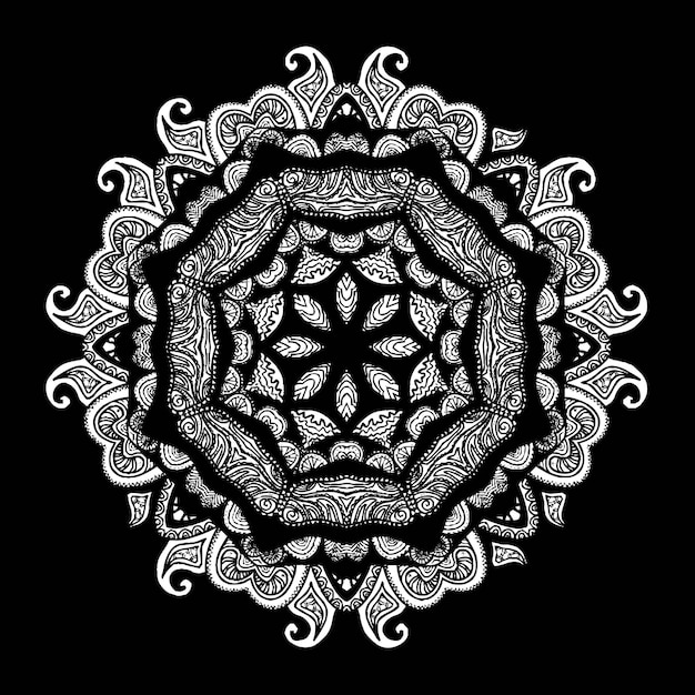 Mandala ornamentale astratto