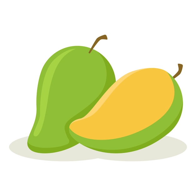 Mango fresco e maturo Un delizioso e salutare frutto tropicale
