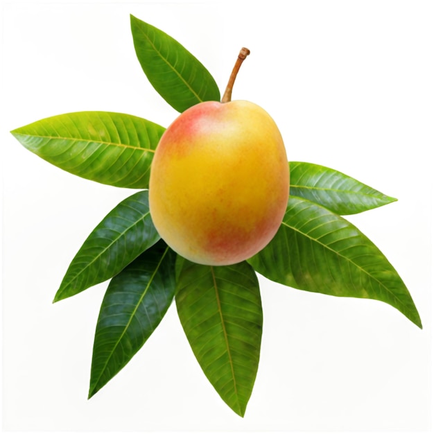 Mango fresco e succoso Una delizia tropicale su uno sfondo trasparente