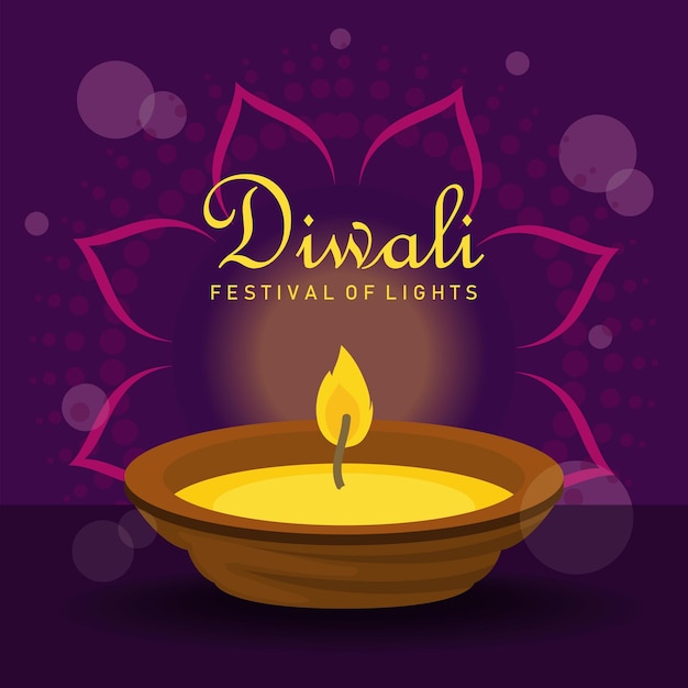 Manifesto del festival di Diwali