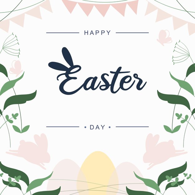 Manifesto di Pasqua e banner templateVector illustrazione