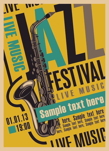 Manifesto per il festival jazz